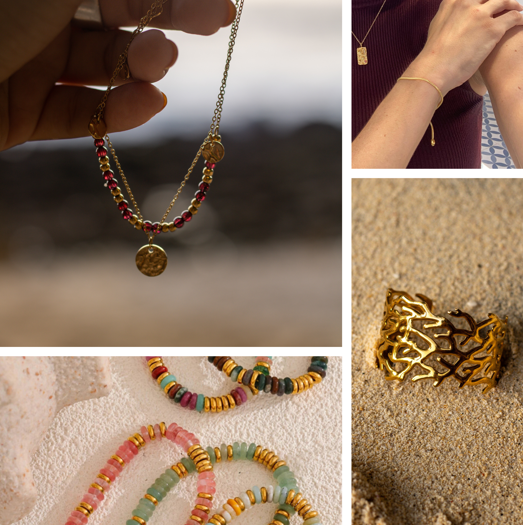 Bracelets and anklets