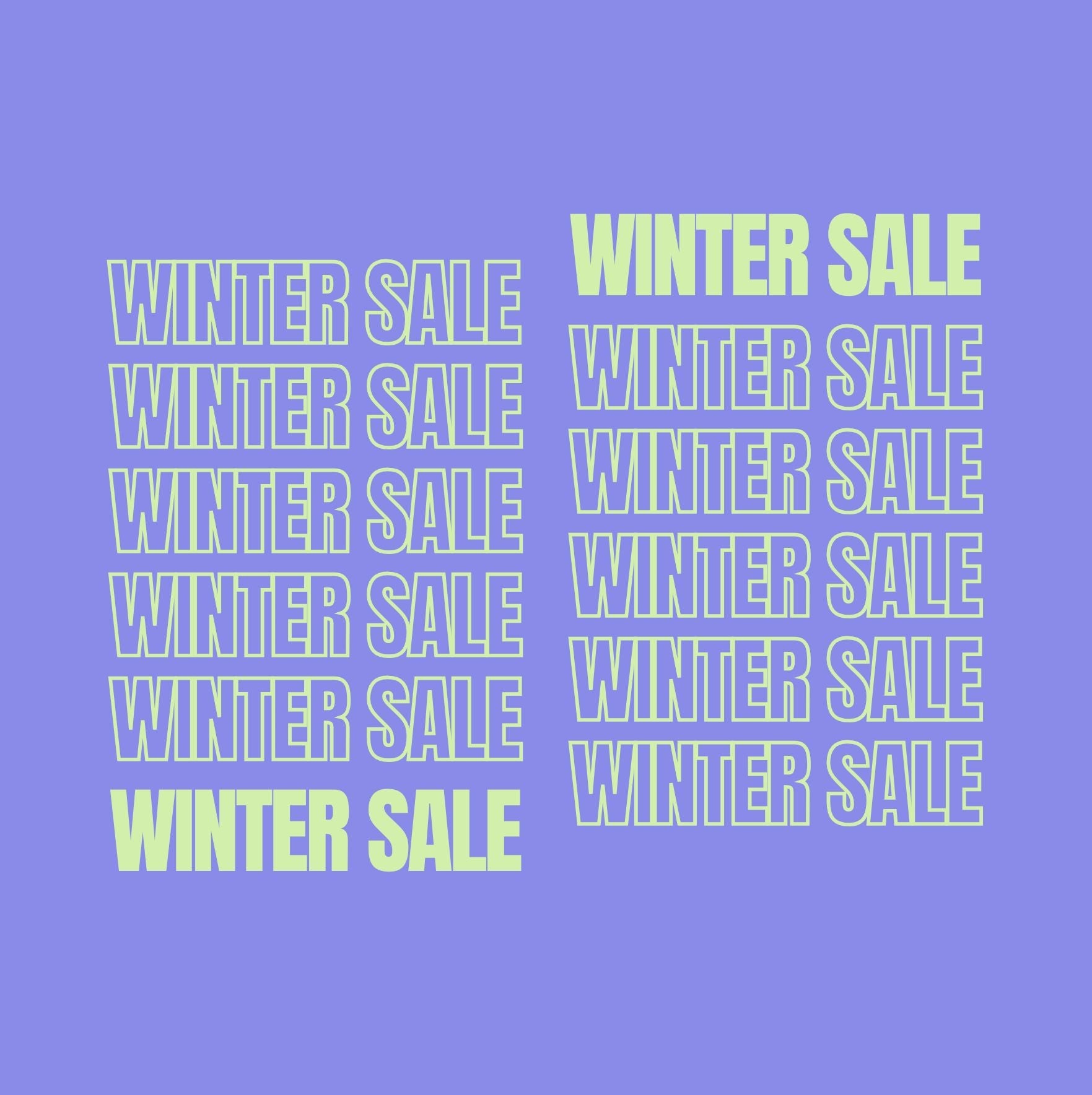 WINTER SALES