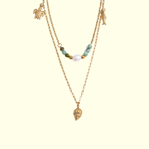 Dewi Ocean Charm Necklace