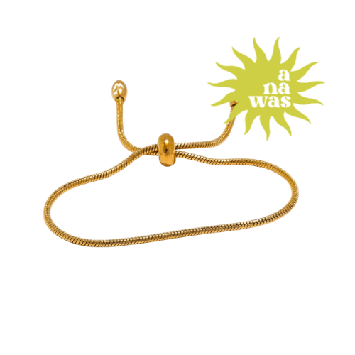 Hana Minimal Adjustable Chain bracelet