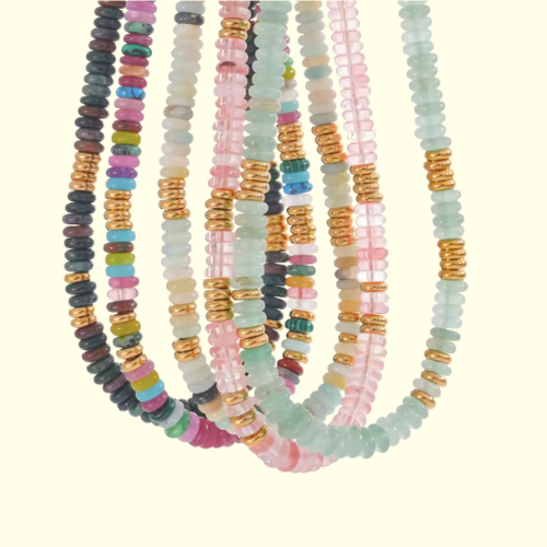Anaya Colorful Natural Stone Necklace