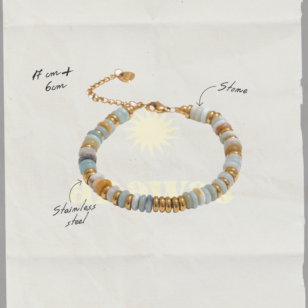 Anaya Colorful Natural Stone Bracelet