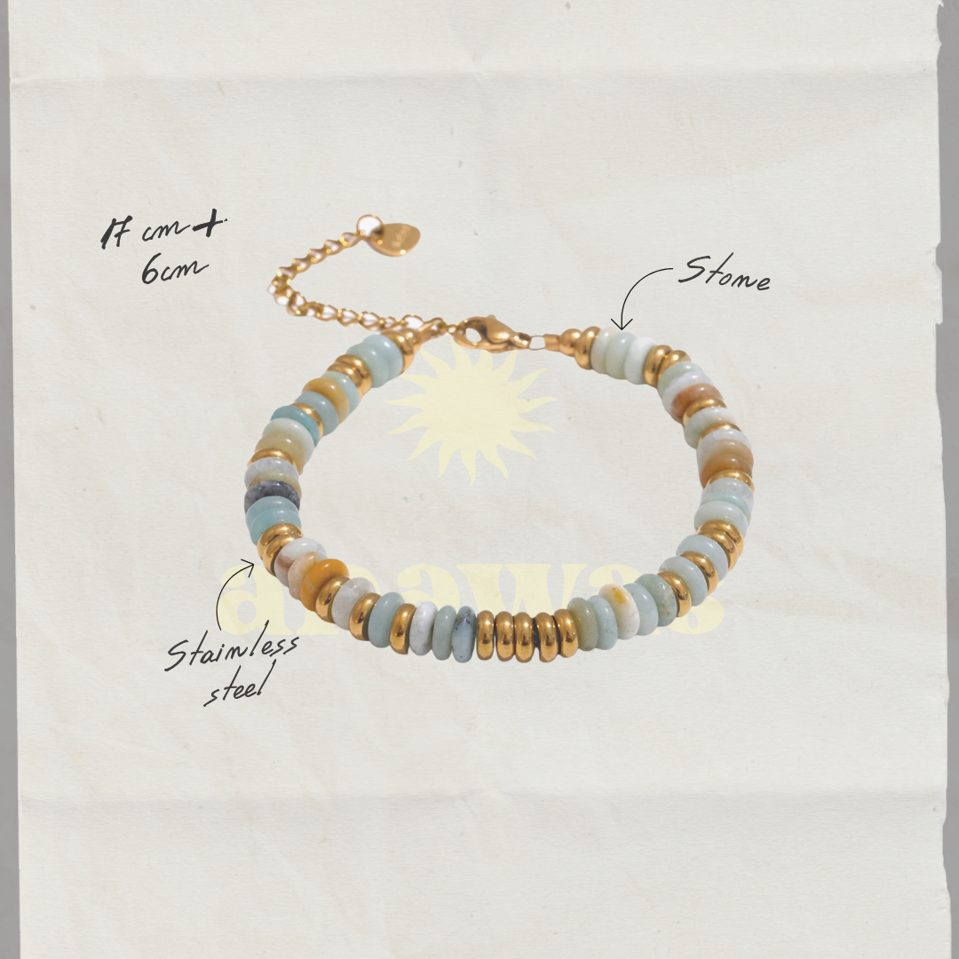 Anaya Colorful Natural Stone Bracelet