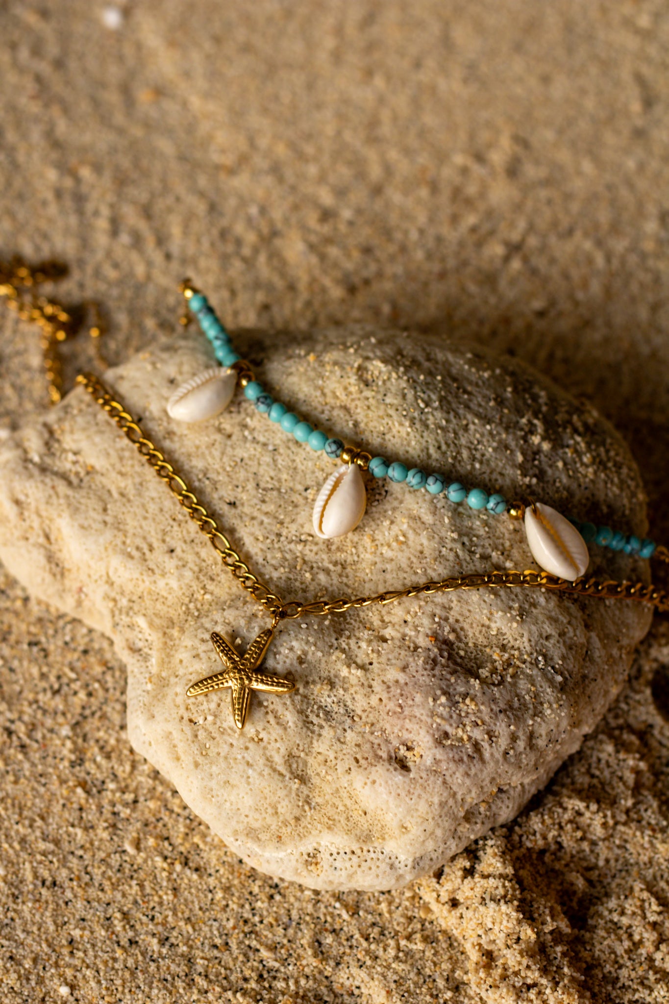 Maya Ocean & heart Charms Necklaces collection