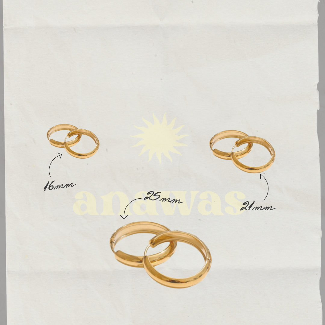 Chloe Everyday Hoop Earrings