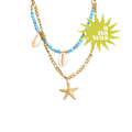 Maya Ocean & heart Charms Necklaces collection