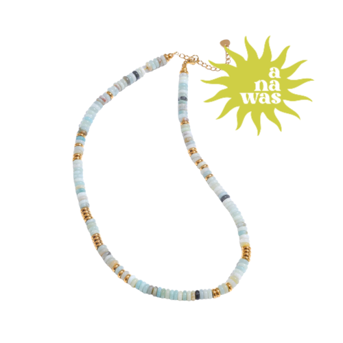 Anaya Colorful Natural Stone Necklace