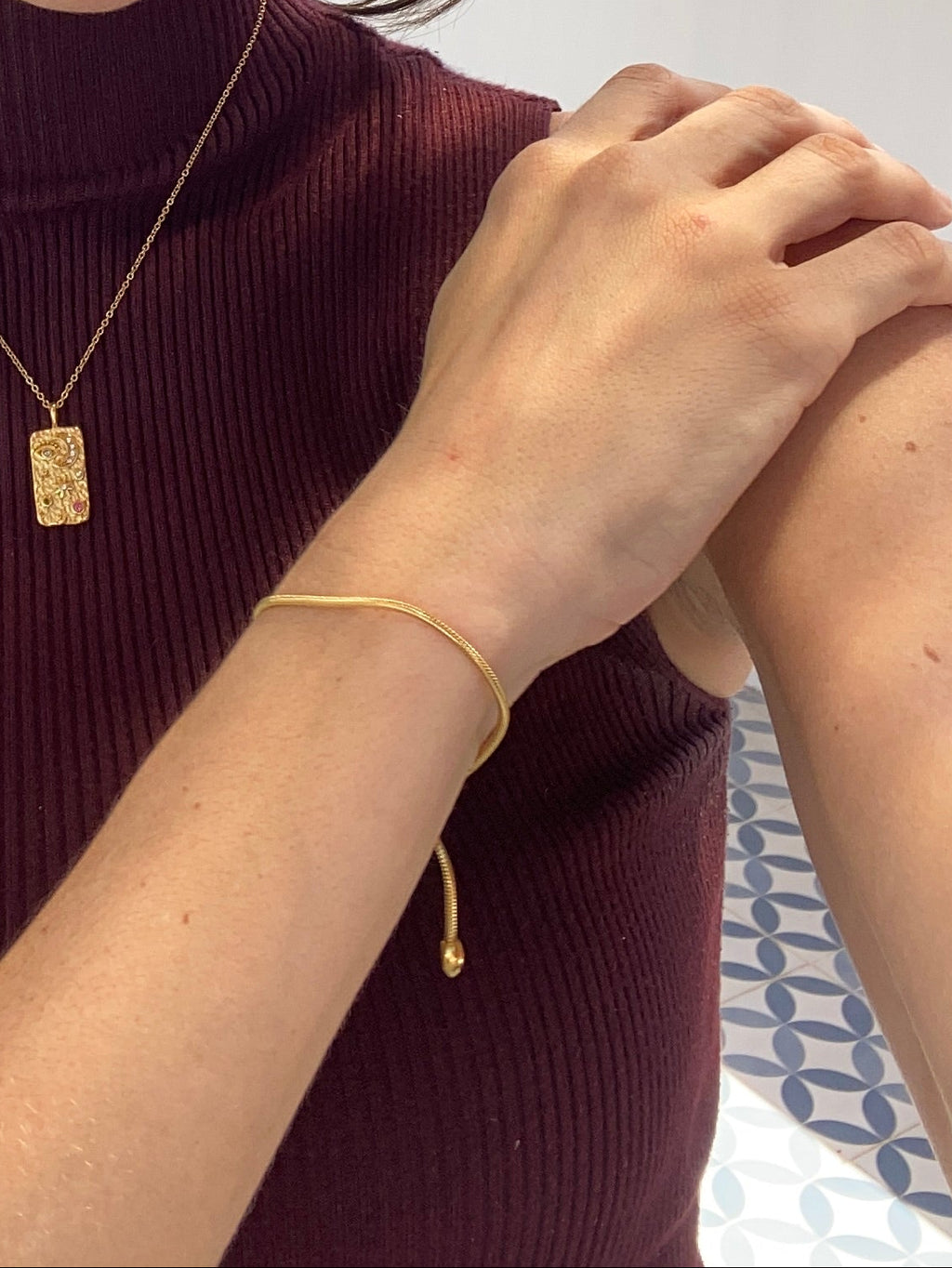 Hana Minimal Adjustable Chain bracelet