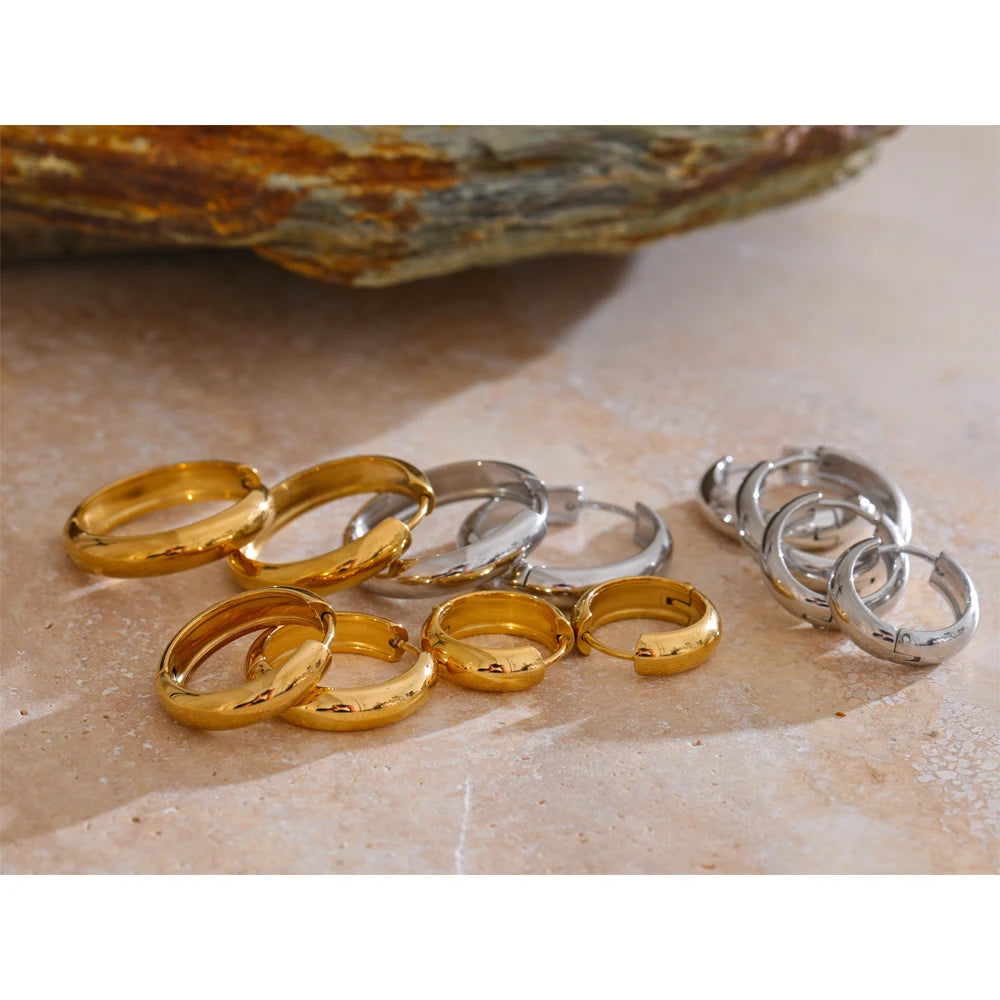 Chloe Everyday Hoop Earrings