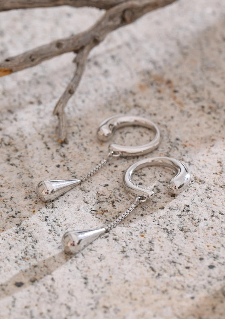 Luma Water Drop Ear Cuff