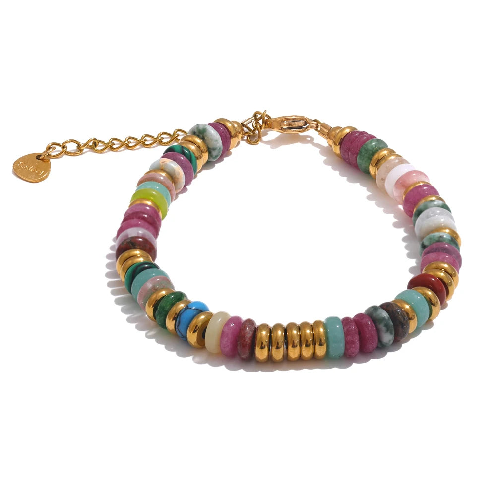 Anaya Colorful Natural Stone Bracelet