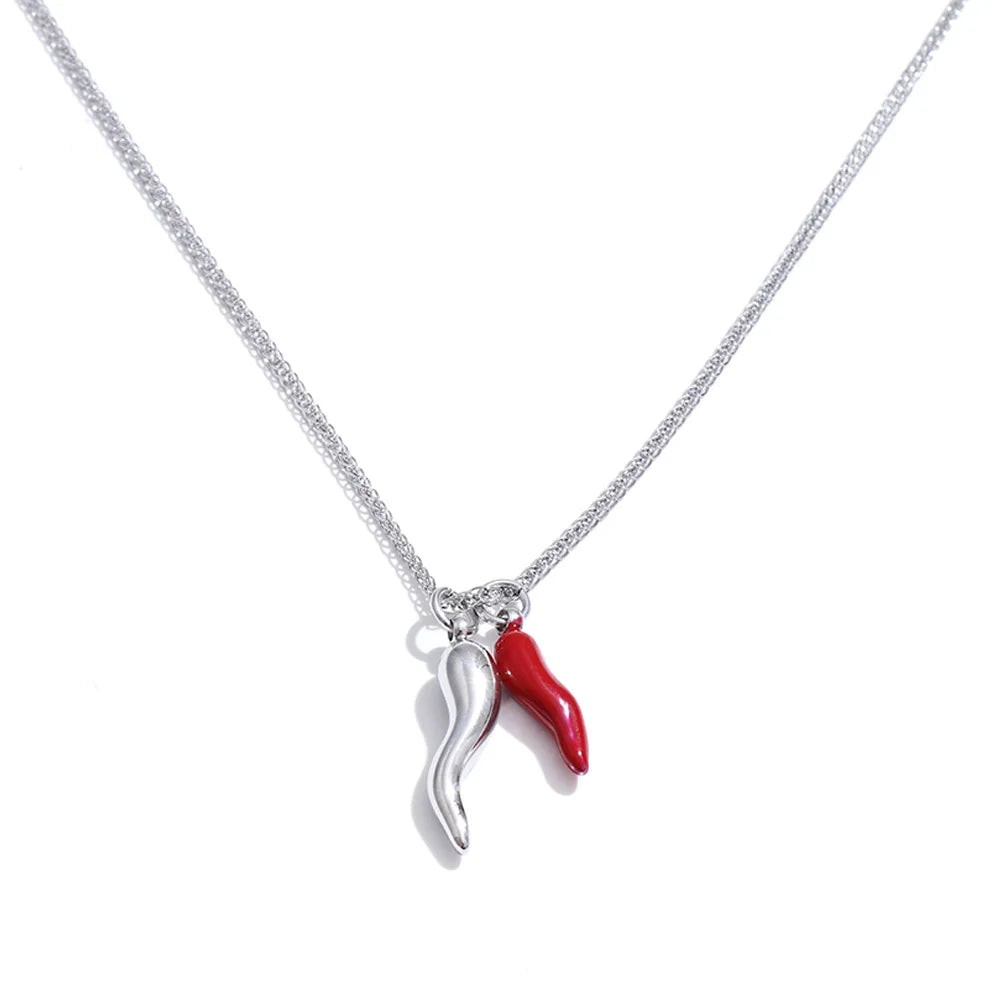 Capsa Red Chili Necklace