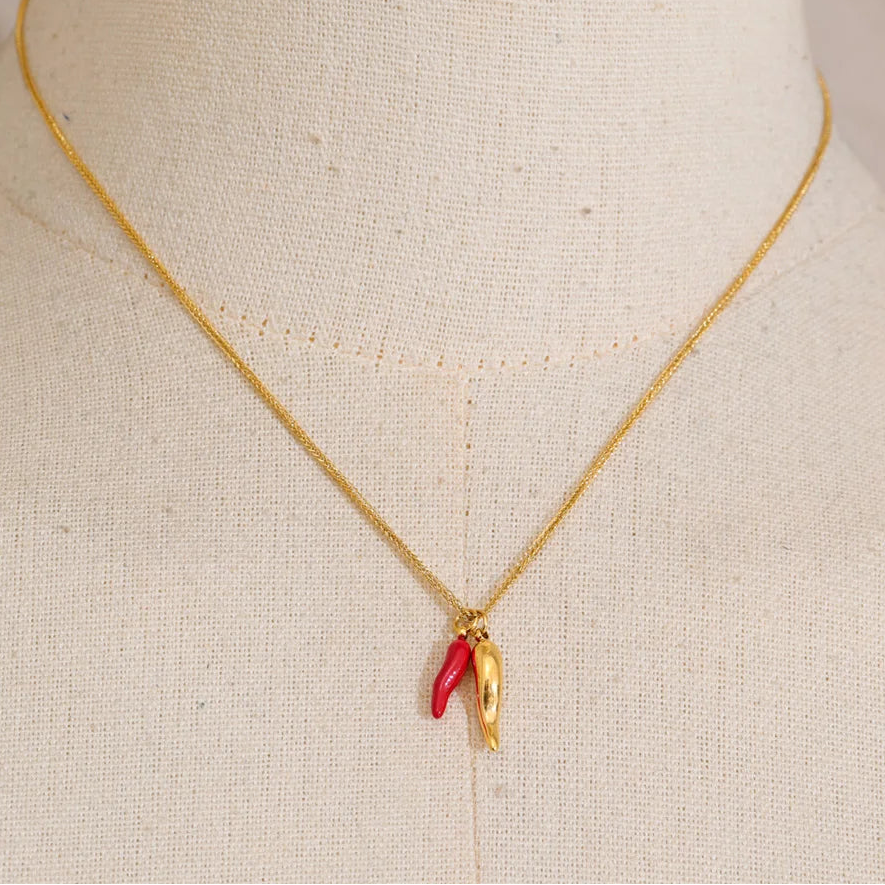 Capsa Red Chili Necklace