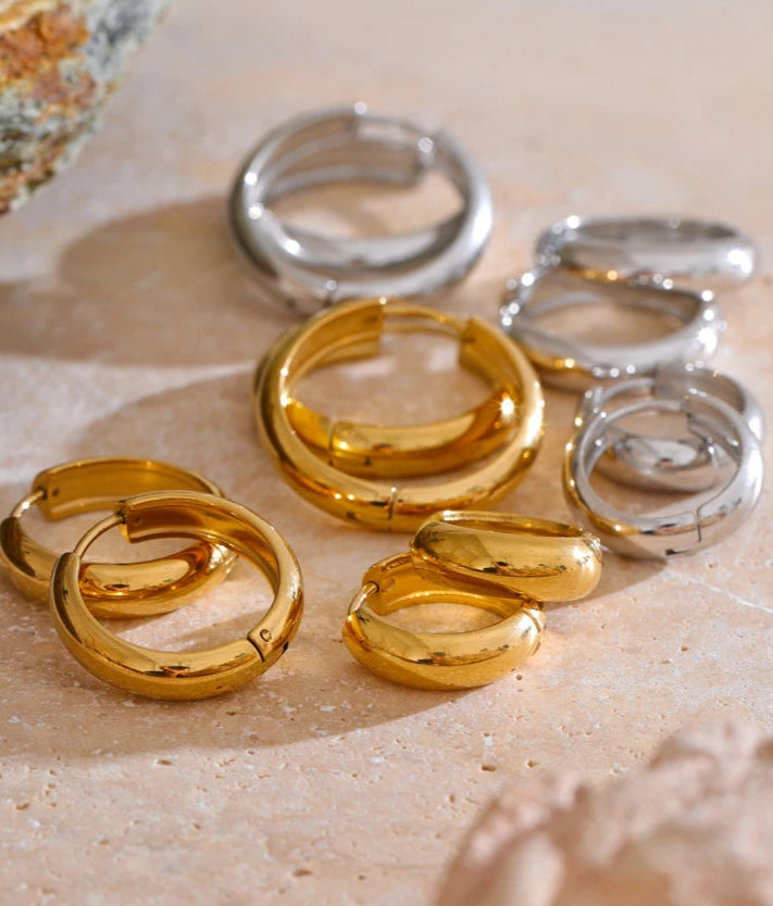 Chloe Everyday Hoop Earrings