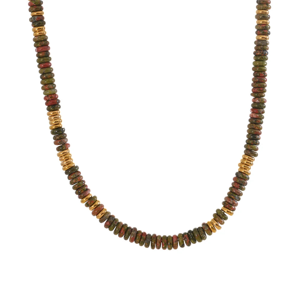 Anaya Colorful Natural Stone Necklace