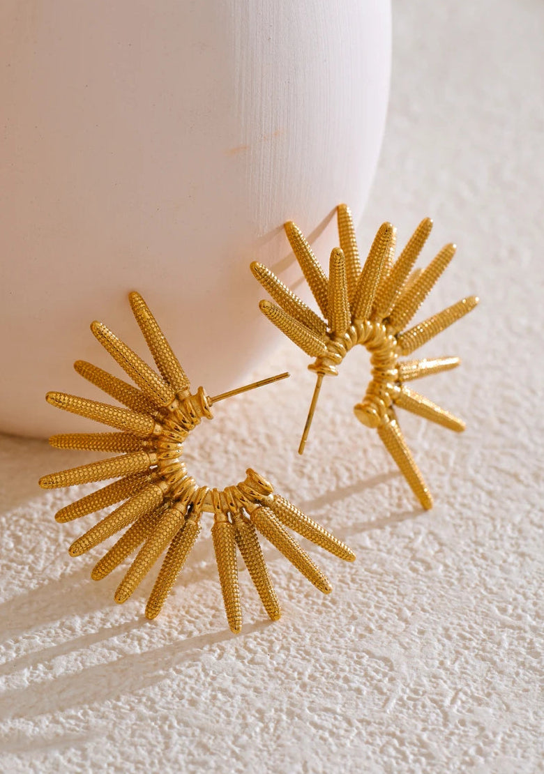 Rina Huggie Earrings