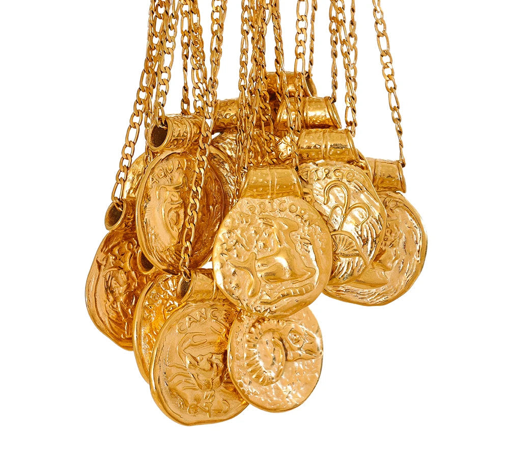 Amaru Zodiac Astrology Pendant
