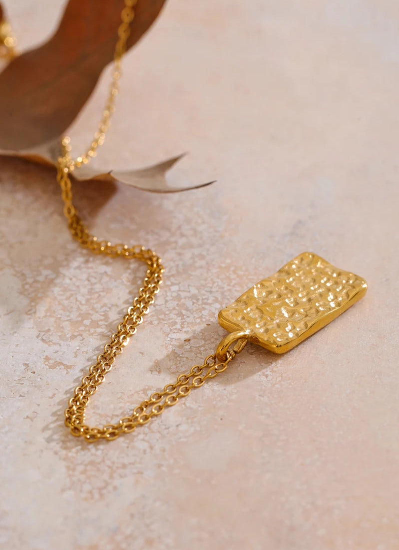 Iris Moon & Star Charm necklace