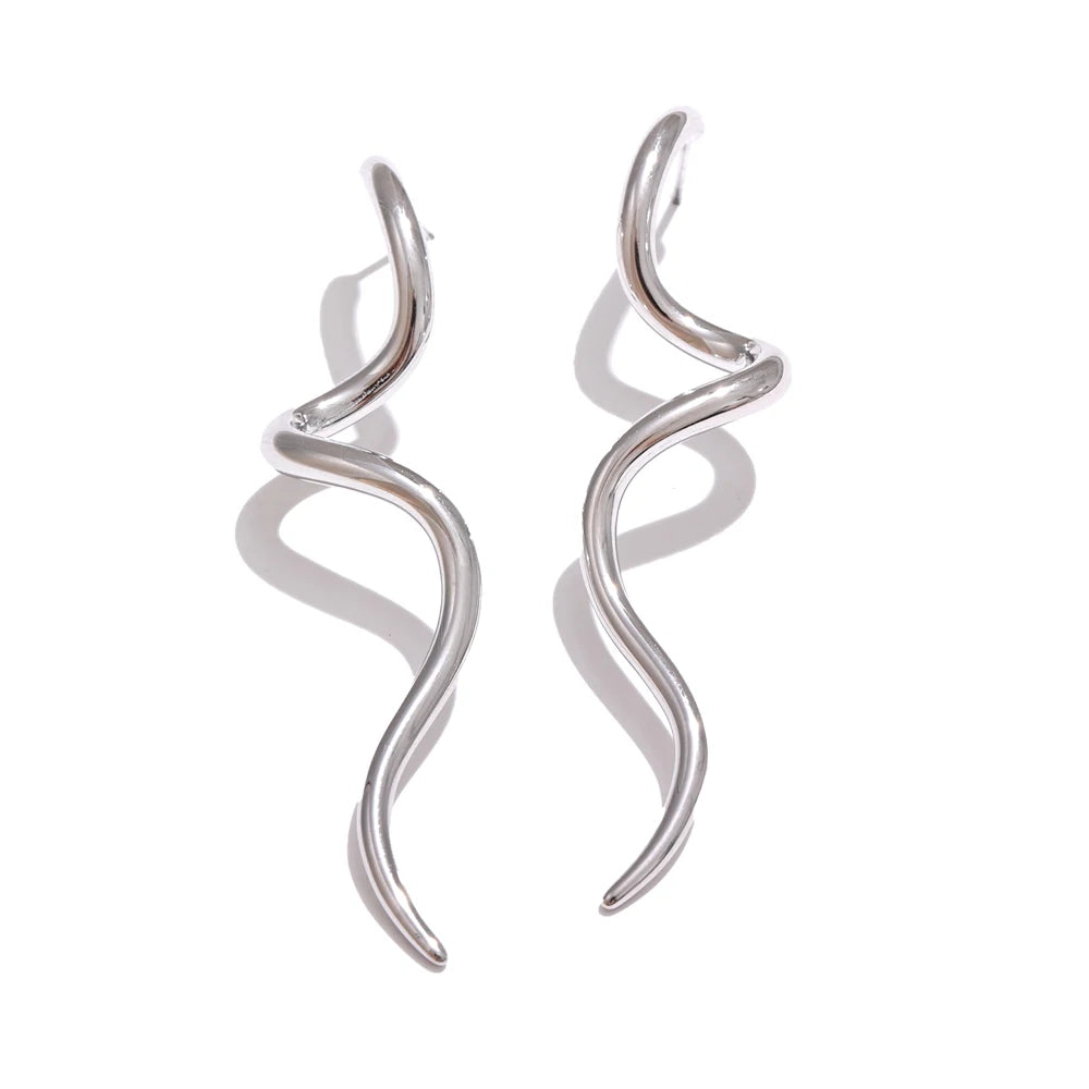 Naia Spiral earrings