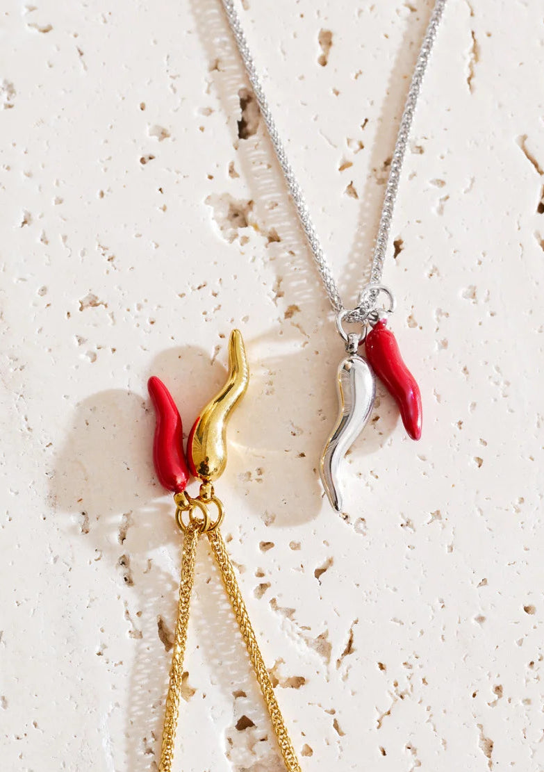 Capsa Red Chili Necklace
