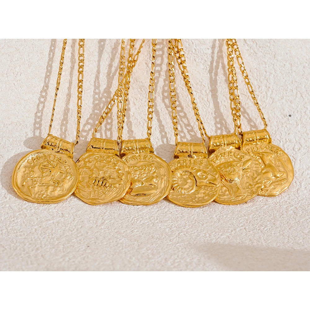Amaru Zodiac Astrology Pendant
