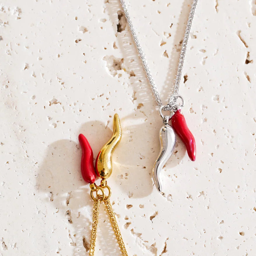 Capsa Red Chili Necklace