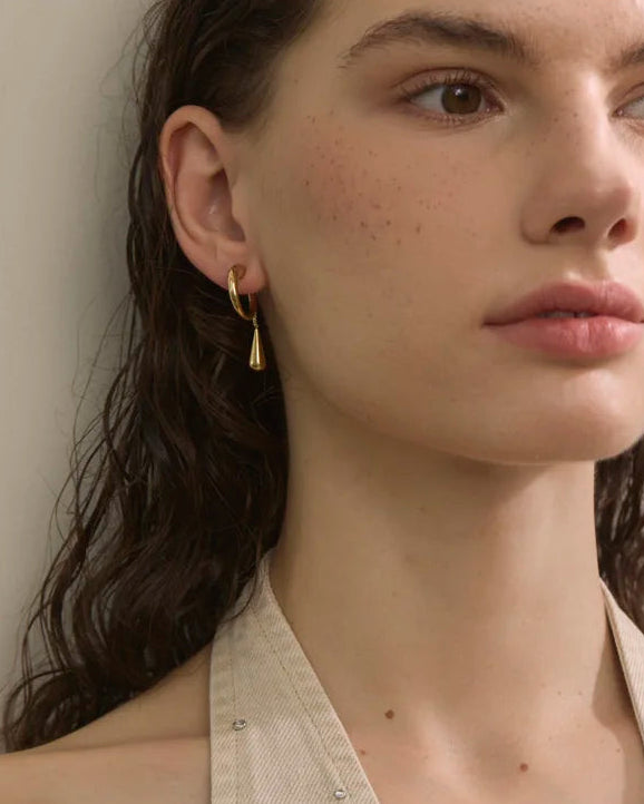 Luma Water Drop Ear Cuff
