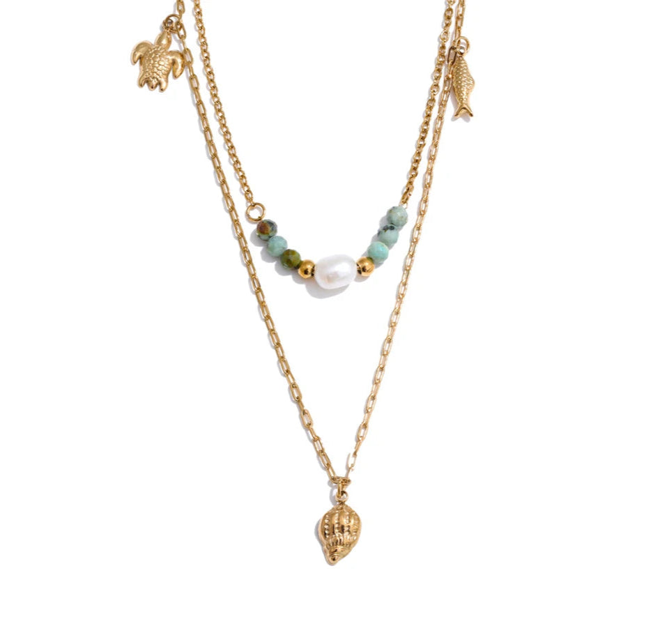 Dewi Ocean Charm Necklace