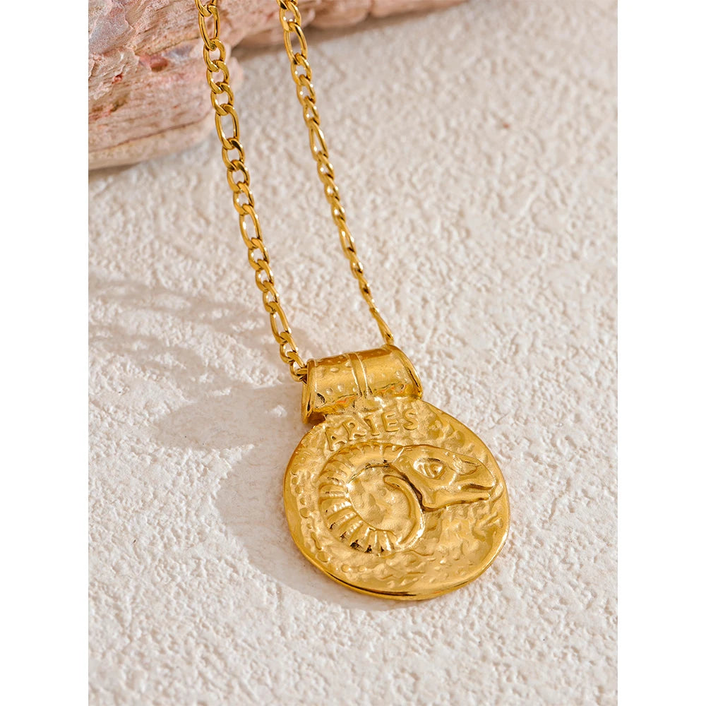 Amaru Zodiac Astrology Pendant