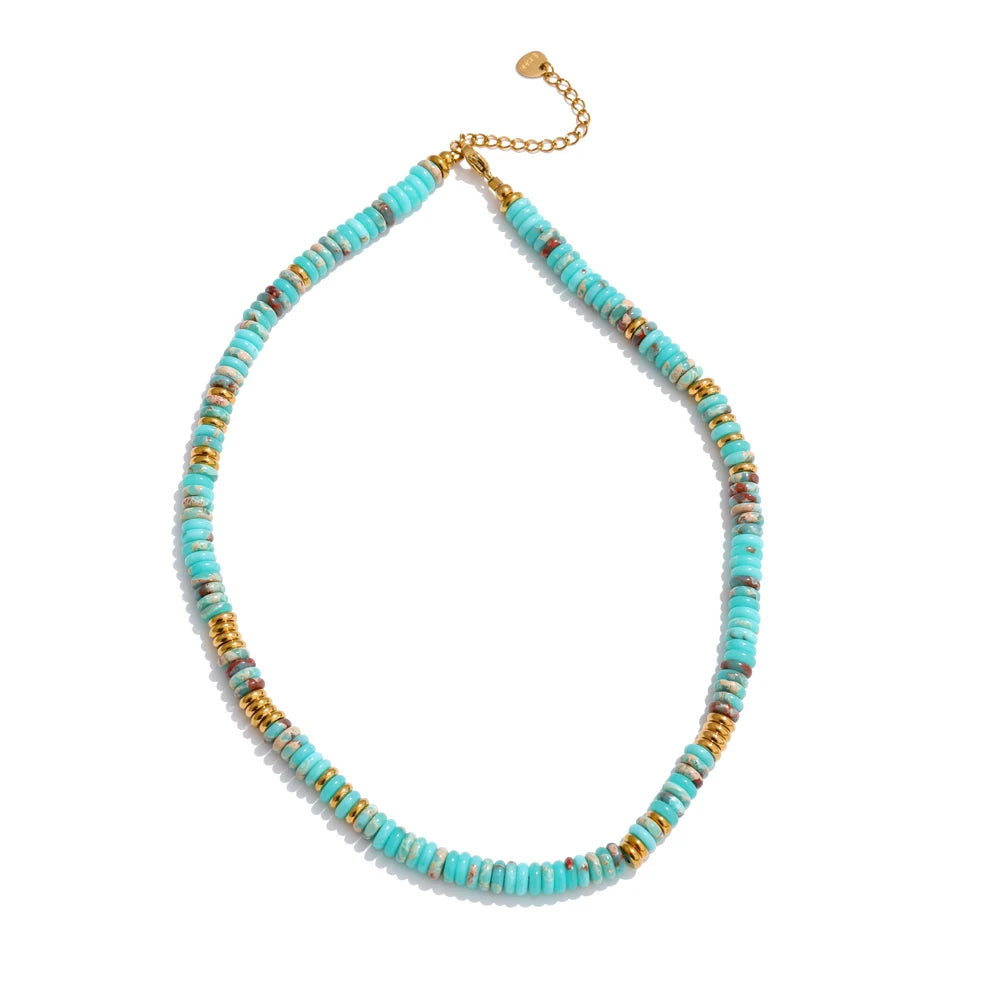 Anaya Colorful Natural Stone Necklace