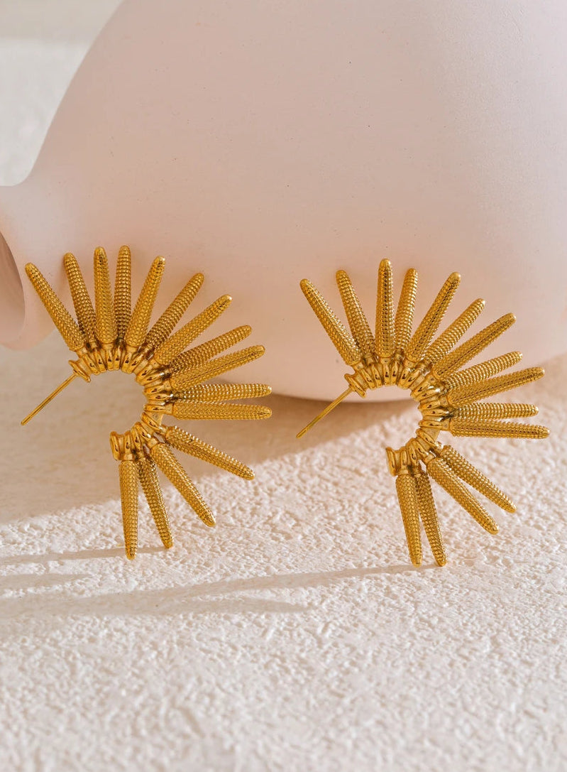 Rina Huggie Earrings