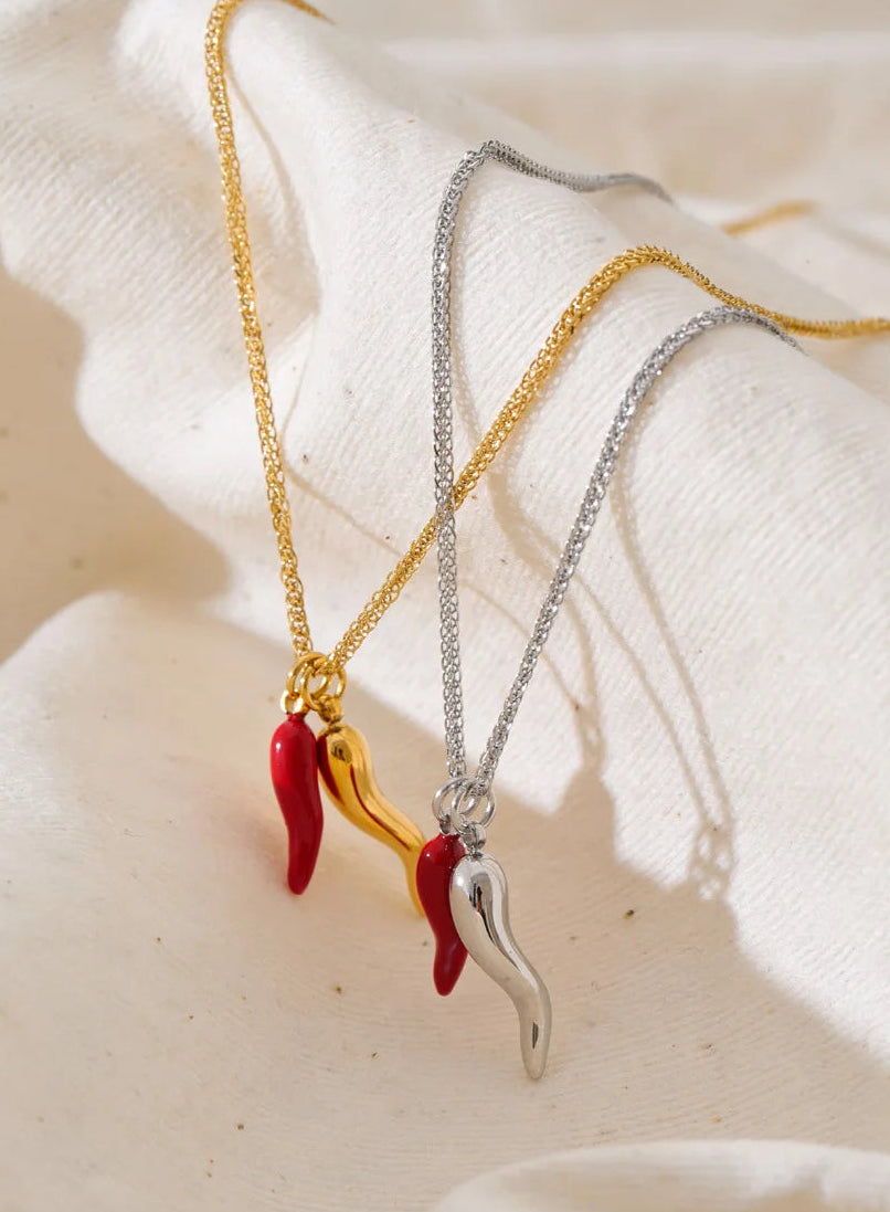 Capsa Red Chili Necklace