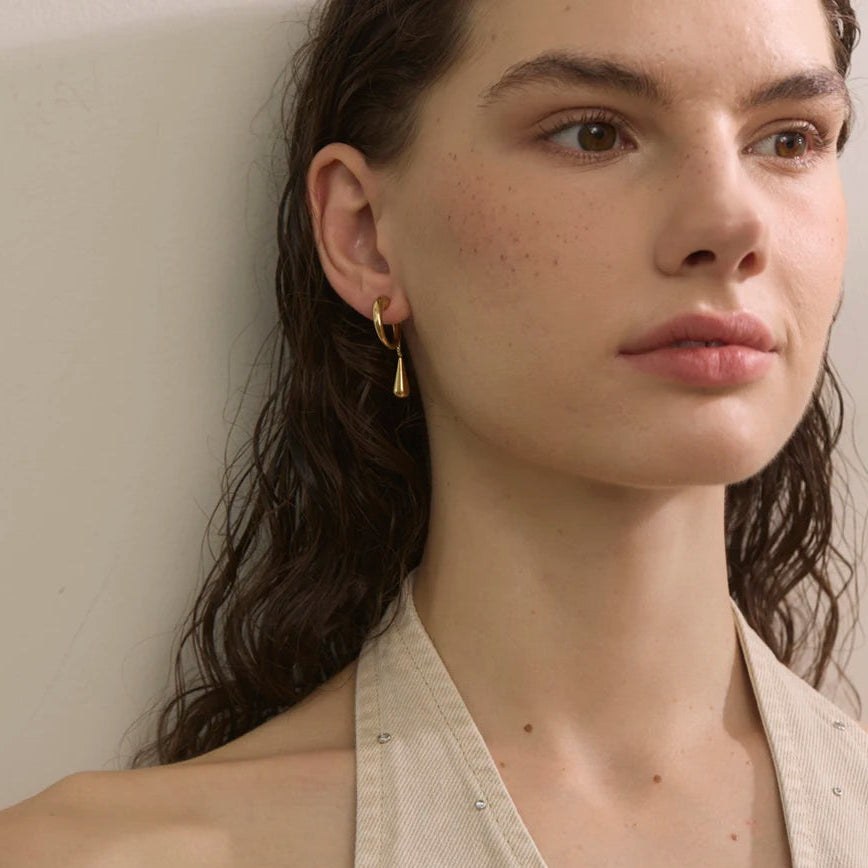 Luma Water Drop Ear Cuff