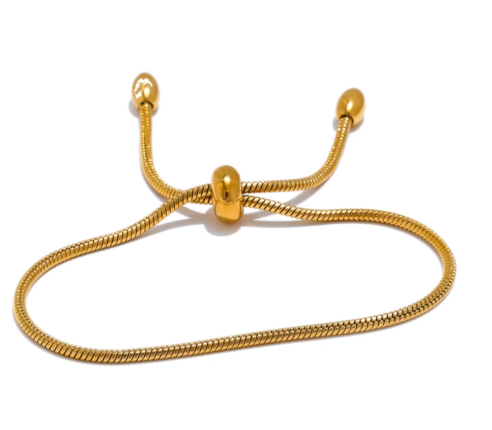 Hana Minimal Adjustable Chain bracelet
