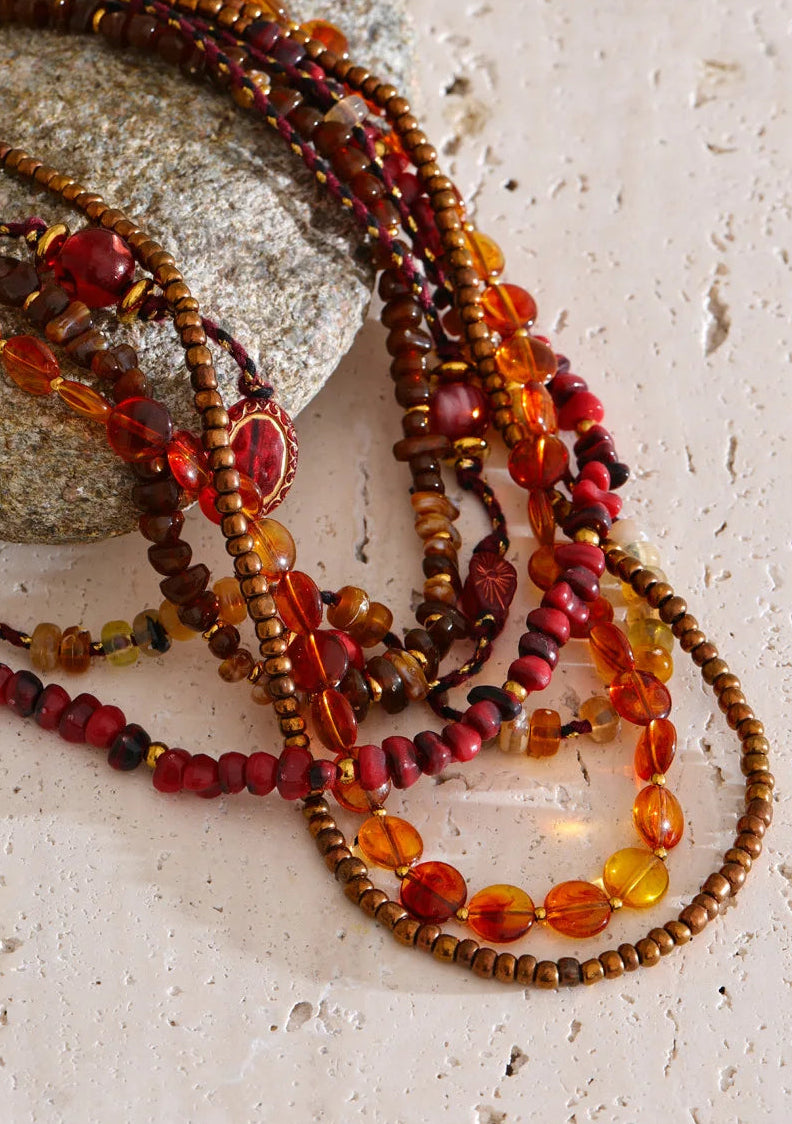 Camila Necklace - Handmade Beads Bohemia