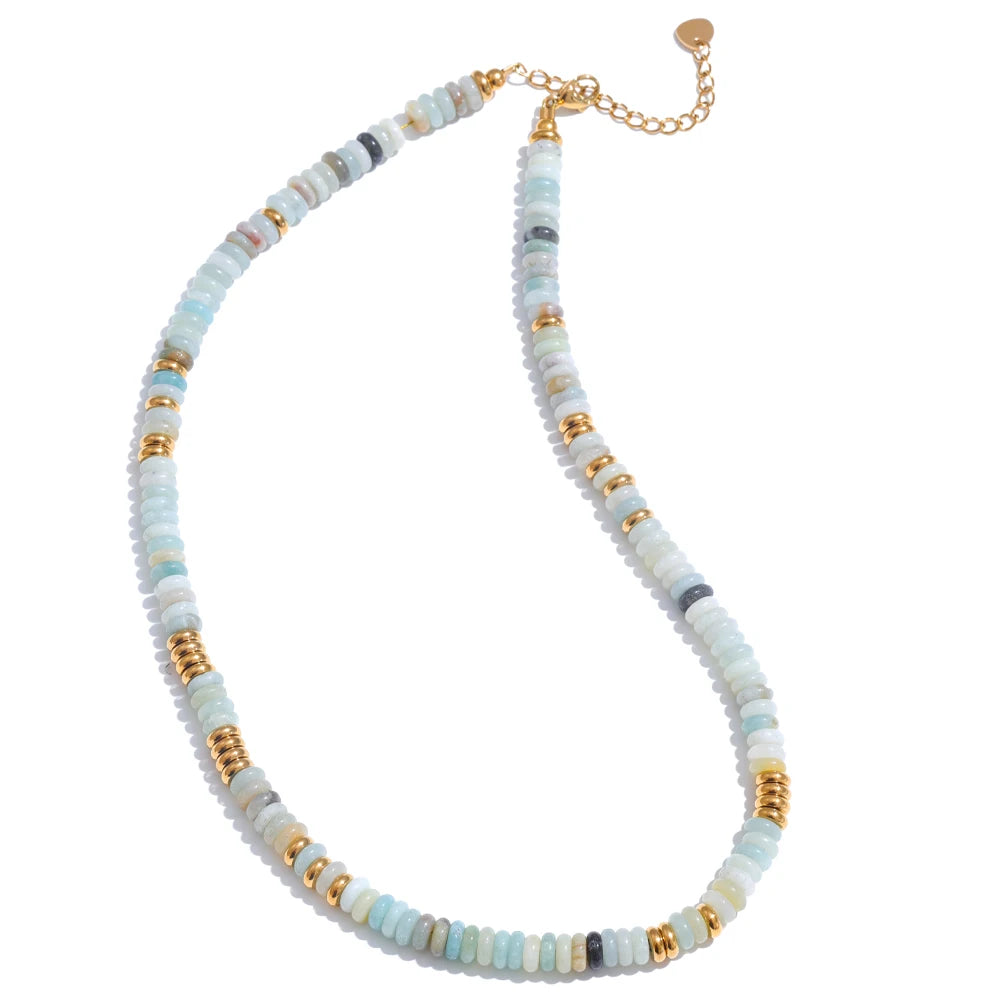 Anaya Colorful Natural Stone Necklace