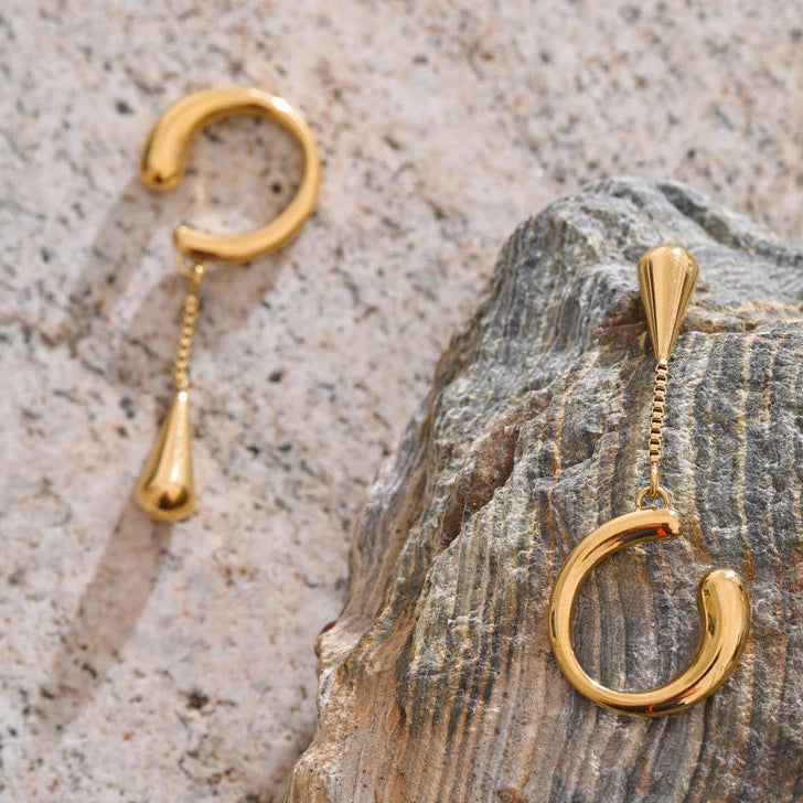 Luma Water Drop Ear Cuff