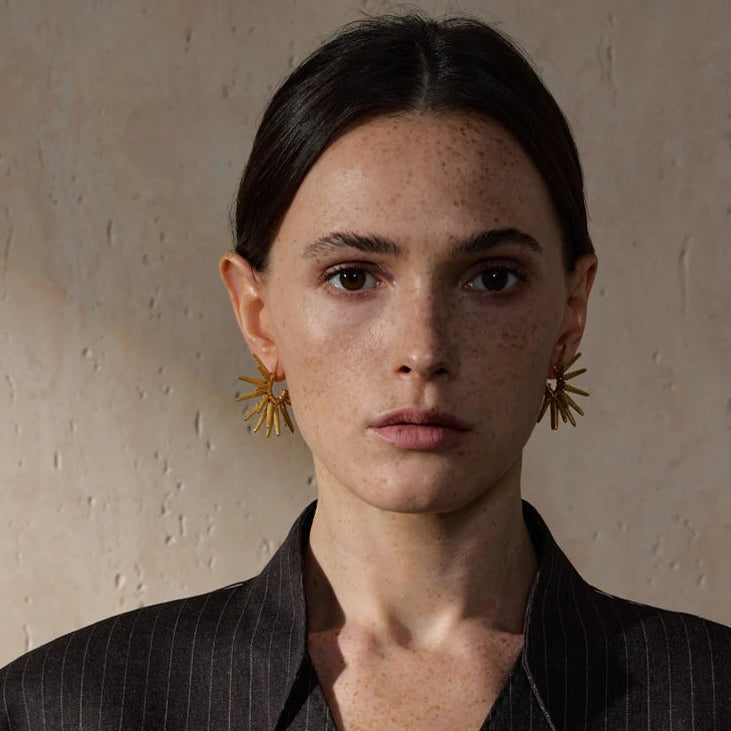 Rina Huggie Earrings