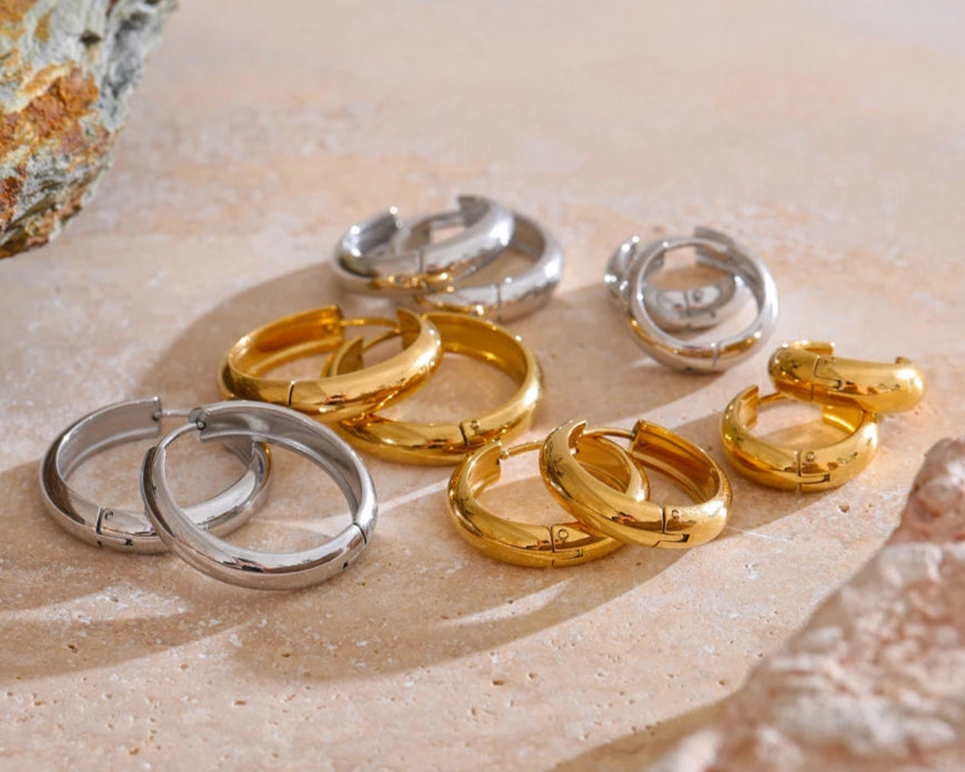 Chloe Everyday Hoop Earrings