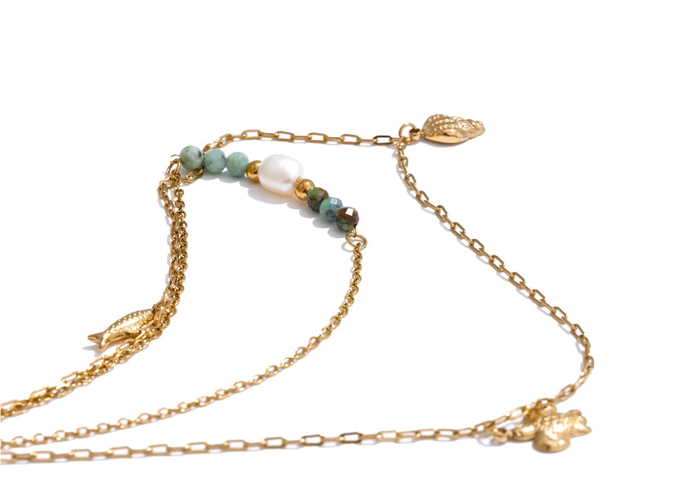 Dewi Ocean Charm Necklace