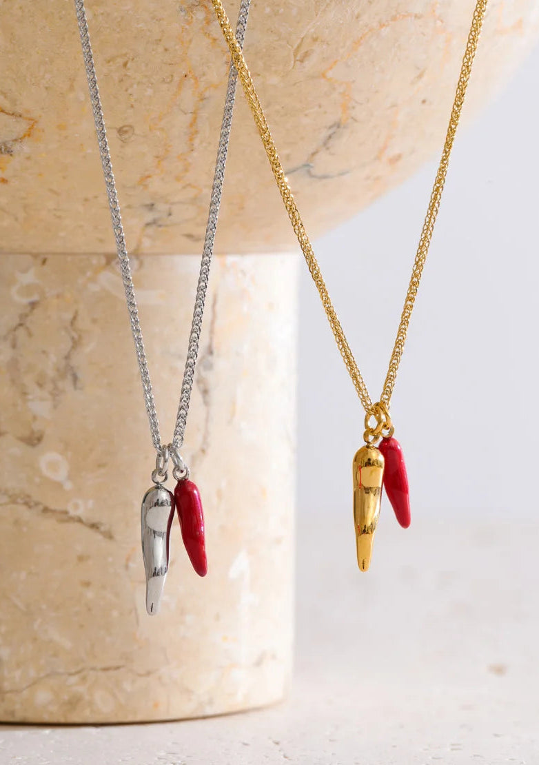 Capsa Red Chili Necklace