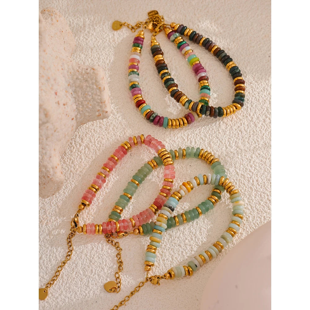 Anaya Colorful Natural Stone Bracelet