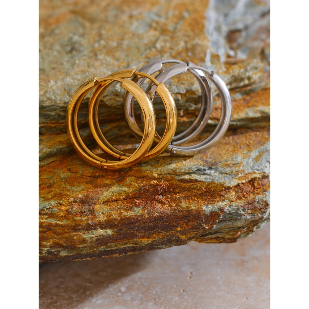 Chloe Everyday Hoop Earrings