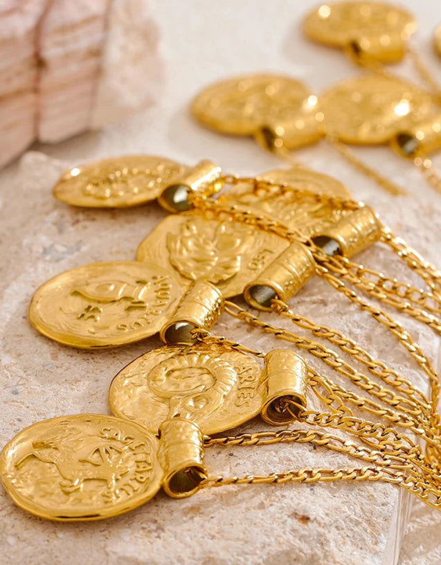 Amaru Zodiac Astrology Pendant
