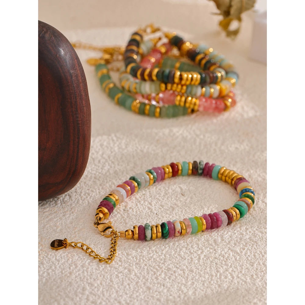 Anaya Colorful Natural Stone Bracelet