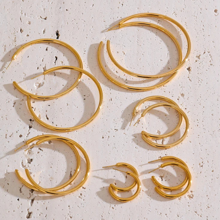 Noa Daily Hoop Earrings