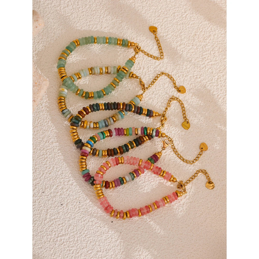 Anaya Colorful Natural Stone Bracelet