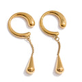 Luma Water Drop Ear Cuff