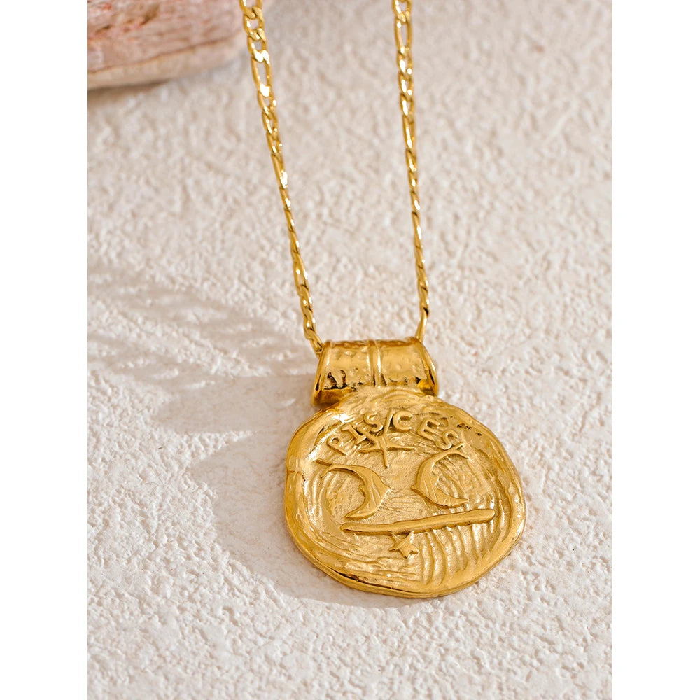 Amaru Zodiac Astrology Pendant