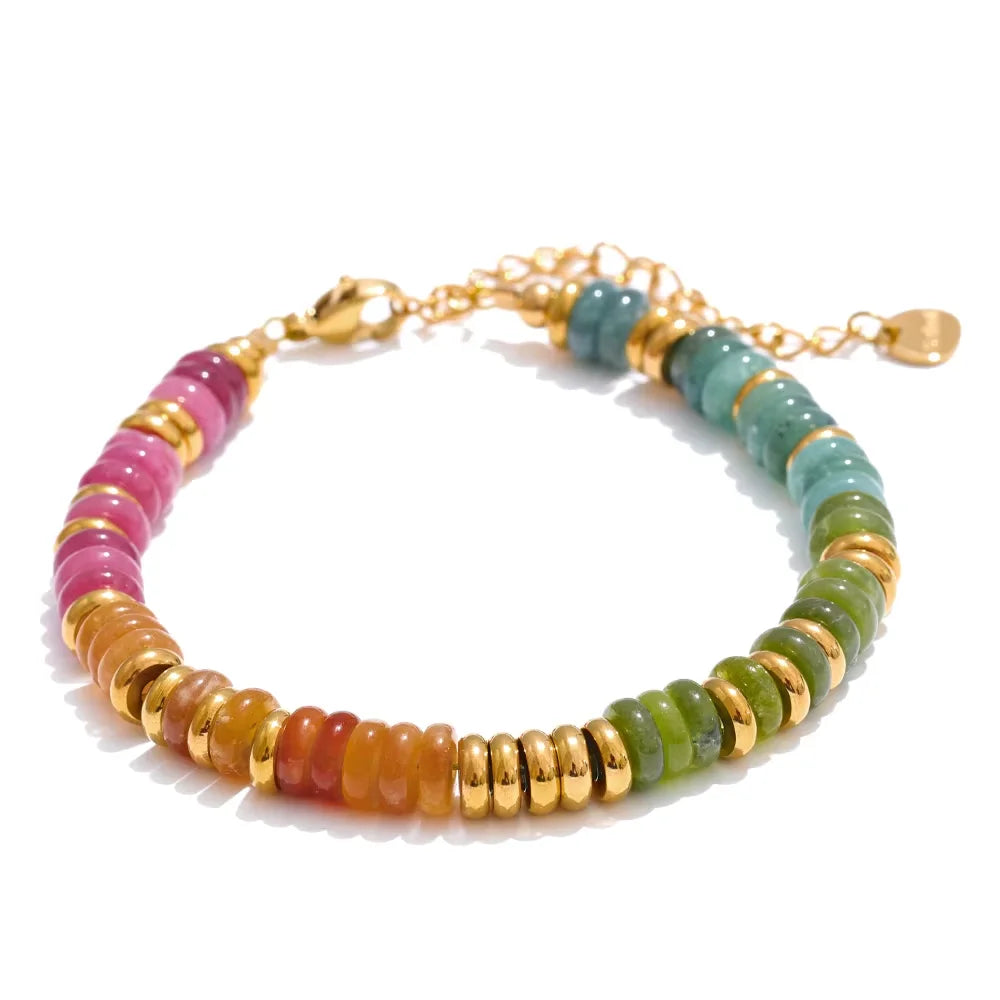 Anaya Colorful Natural Stone Bracelet